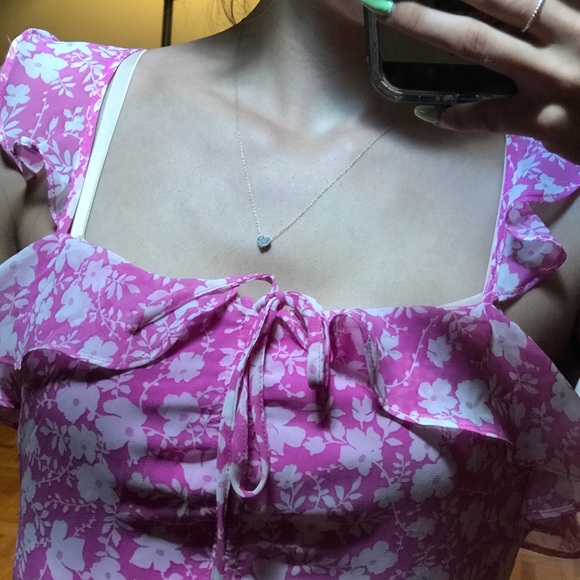 Flowy flower dress - Picture 3 of 3